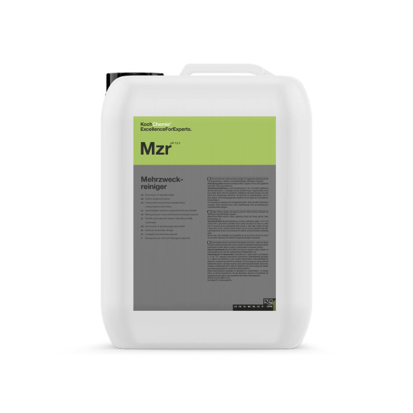 Koch Chemie Mehrzweckreiniger MZR 5 Liter | Alkaline Interior Cleaner 5000ml | The Clean Garage