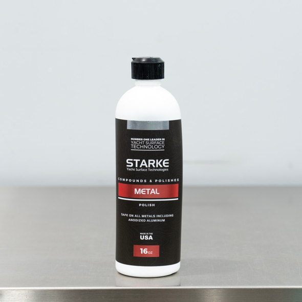 Starke Metal Polish 16oz | Marine All Metal Polish The Clean Garage