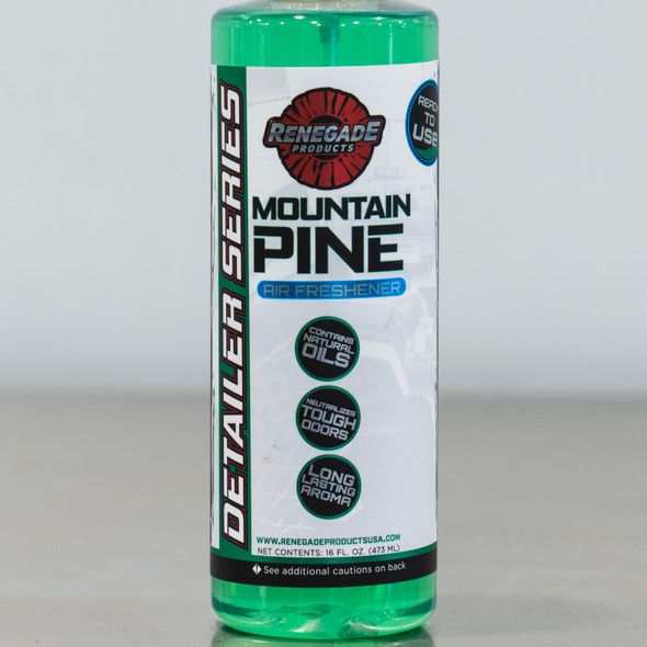 Renegade Detailer Series Air Freshener Spray | Mountain Pine Scent 16oz