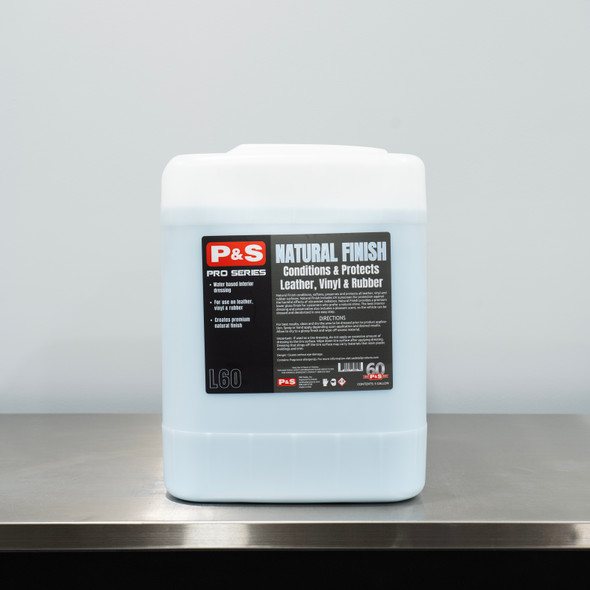 P&S Natural Finish Dressing 5 Gallon | Interior Spray Dressing The Clean Garage