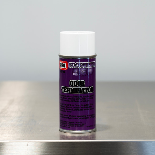 PRO Kookaberry Scent Odor Terminator Aerosol 5oz Clean Garage