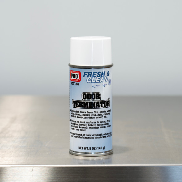 PRO Fresh and Clean Scent Odor Terminator Aerosol 5oz Clean Garage