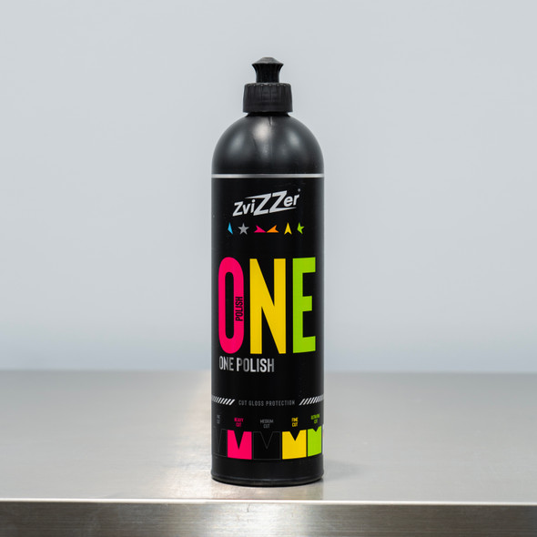 ZviZZer One Polish 750ml | All in One Polish and Protection 25.36oz The Clean Garage