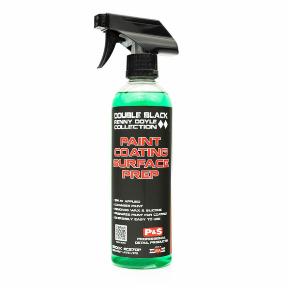 The Clean Garage P&S Double Black Paint Surface Prep Spray 16oz | Coating Prep