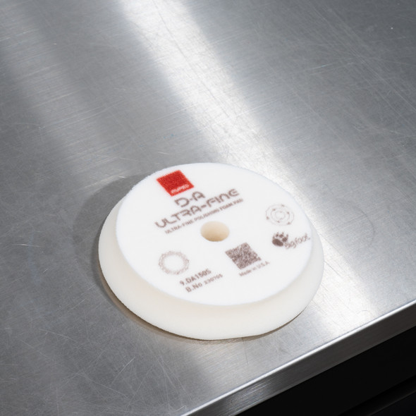 6" Rupes DA UltraFine White Foam Pad | For 5" Backing Plate
