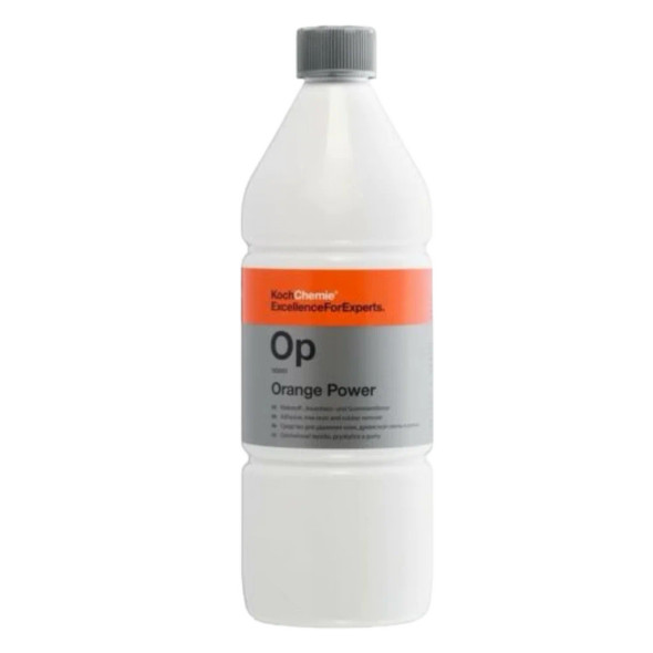 Koch Chemie Orange Power 1 Liter | OP Natural Adhesive Residue Remover | The Clean Garage