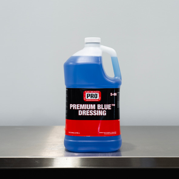 Clean Garage PRO Premium Blue Dressing 1 Gallon | Solvent Based High Gloss Shine