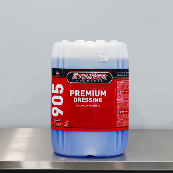 Stinger 905 Premium Dressing 5 Gallon | Solvent Based High Gloss | The Clean Garage