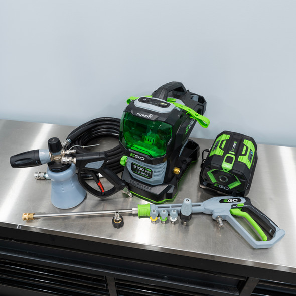 The Clean Garage EGO Power+ 2105 Compact Cordless Pressure Washer | Level 2 Detailing Kit MTM