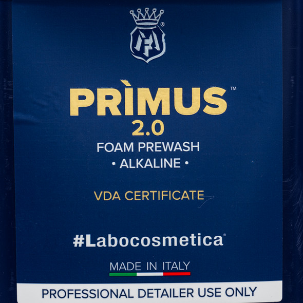 Labocosmetica PRIMUS 2.0 4.5 Liter | Alkaline Foam Prewash Shampoo 152oz