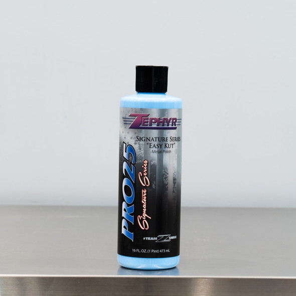 Zephyr Pro 25 Easy Kut Liquid Metal Polish 16oz | Forged Wheel Formula The Clean Garage