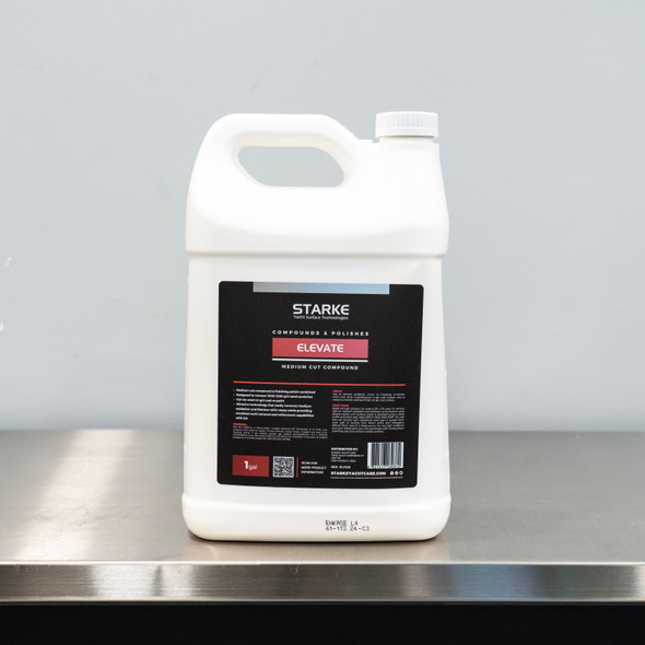 Starke Elevate Medium Cut Compound 1 Gallon | Marine Compound 128oz The Clean Garage