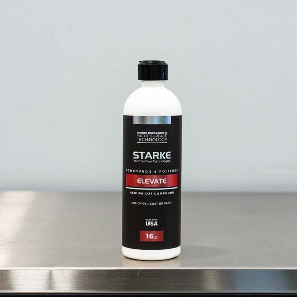Starke Elevate Medium Cut Compound 16oz | Marine Cutting Compound | The Clean Garage