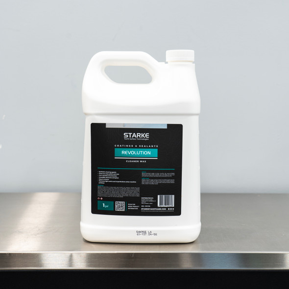 Starke Revolution 1 Gallon | Marine Cleaner Wax 128oz | The Clean Garage