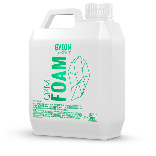 The Clean Garage Gyeon Q2M Foam 4000ml | Effective Pre-Wash Foaming Soap