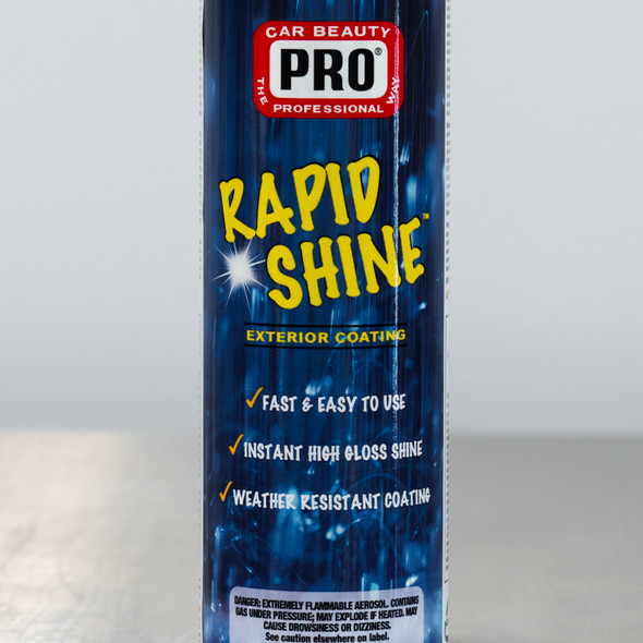 PRO Rapid Shine 14oz | Aerosol High Gloss Tire Shine