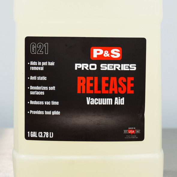 P&S Release Vacuum Aid 1 Gallon | Helps Lift Embedded Dirt