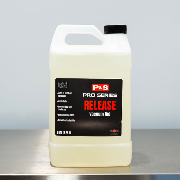 P&S Release Vacuum Aid 1 Gallon | Helps Lift Embedded Dirt The Clean Garage
