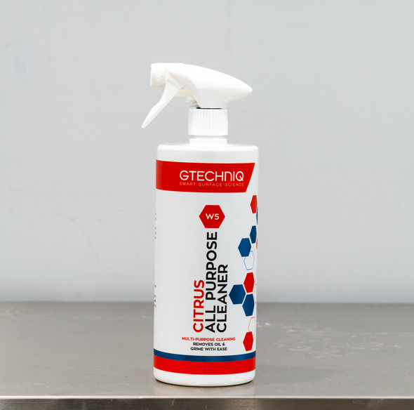 Gtechniq W5 Citrus All Purpose Cleaner 1 Liter | APC 1000ml | The Clean Garage
