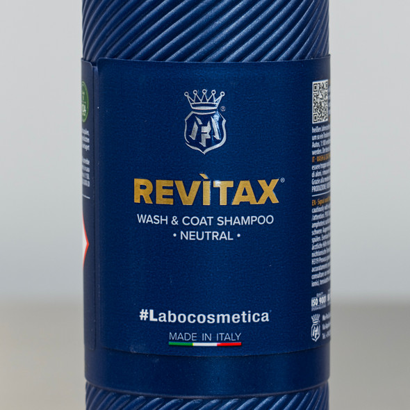 Labocosmetica REVITAX 500ML | PH Neutral Wash and Coat Shampoo