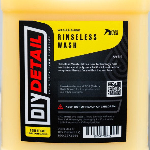 DIY Detail Rinseless Wash 1 Gallon | Version 2 | No Rinse Car Wash