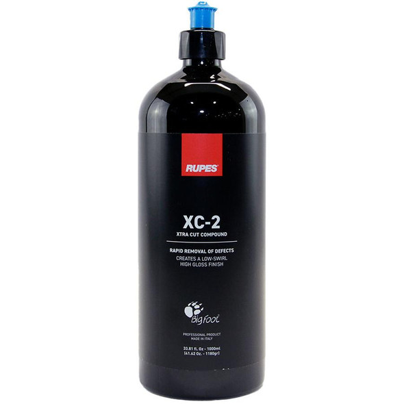 RUPES XC-2 Xtra Cut Compound 1 Liter | Industrial Gelcoat XC2 1000ml | The Clean Garage