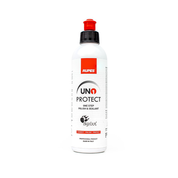 The Clean Garage Rupes Uno Protect 250ml | 8.5oz All in One Polish with Sealant