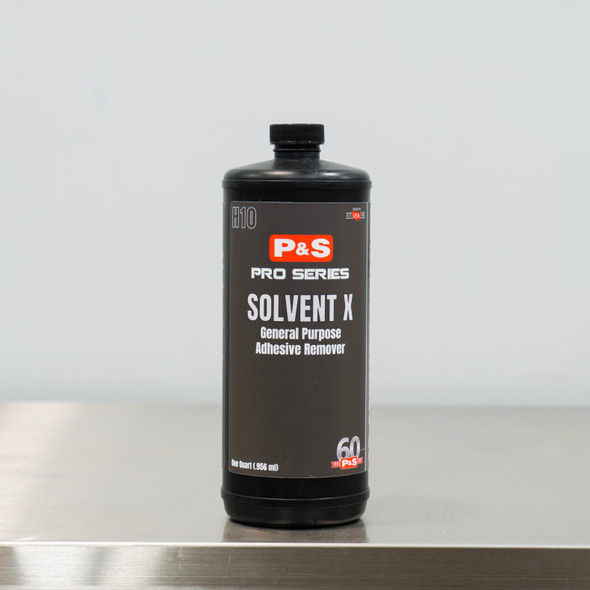 P&S Solvent X 32oz | General Purpose Adhesive Remover The Clean Garage