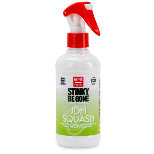 Griots Garage Stinky Be Gone Air Freshener Spray 8oz | JDM Squash | The Clean Garage
