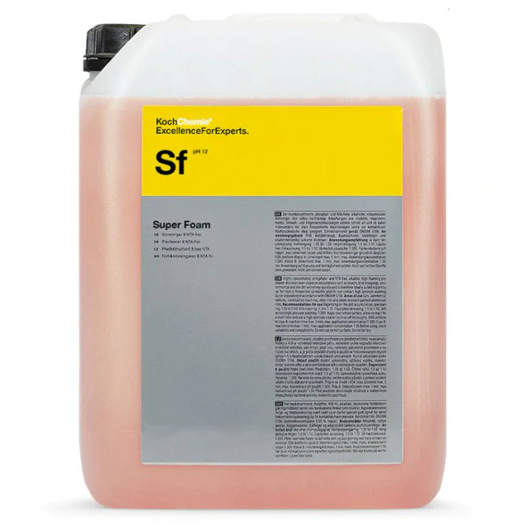 Koch Chemie Super Foam 5 Liter | Alkaline Pre Wash Foam 169oz | The Clean Garage