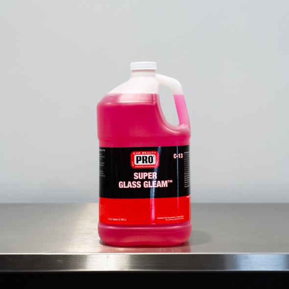 PRO Super Glass Gleam 1 Gallon | Concentrated Ammonia Free Glass Cleaner | Clean Garage