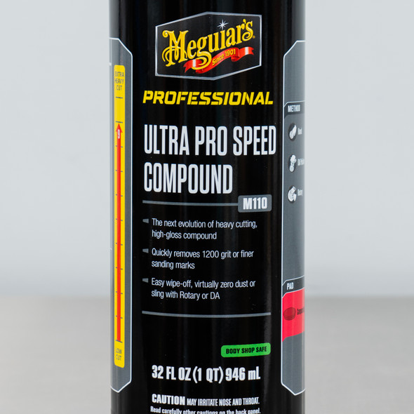 Meguiars M110 Ultra Pro Speed Compound 32oz | Heavy Cutting