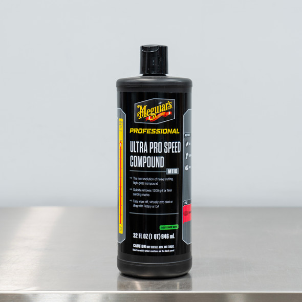 The Clean Garage | Meguiars M110 Ultra Pro Speed Compound 32oz | Heavy Cutting