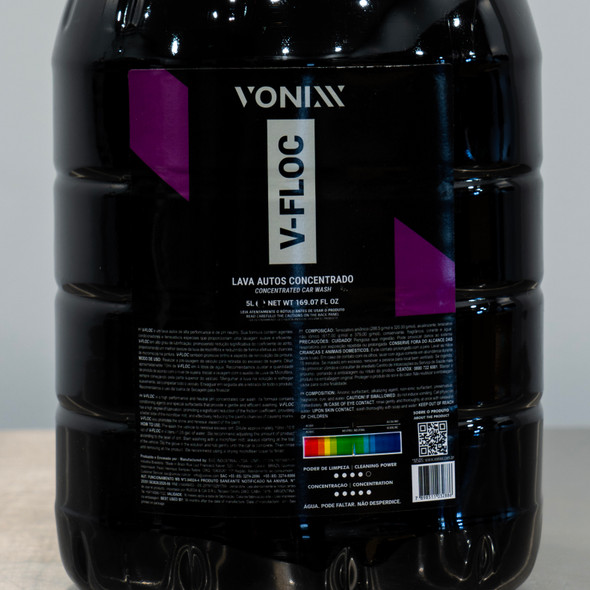 Vonixx V-Floc Concentrated Car Wash 5 Liter | 169oz PH Neutral