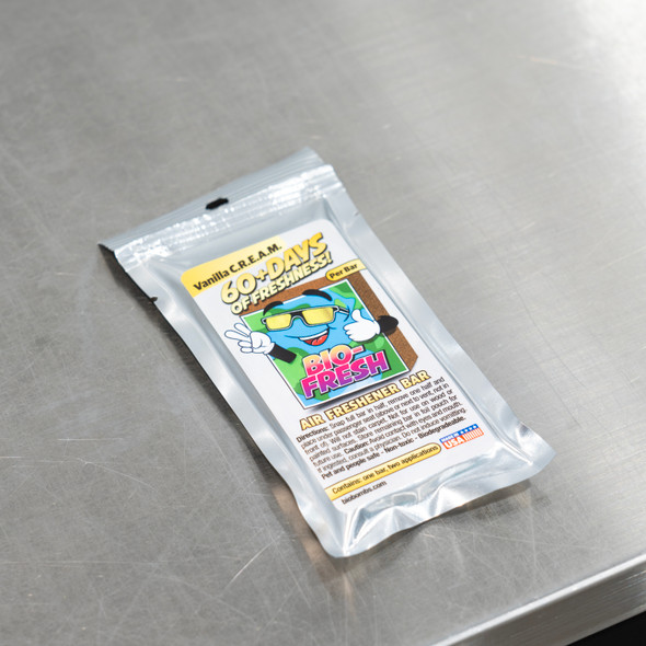 TCG Bio-Bombs Air Freshener Bar | Vanilla Cream Scent