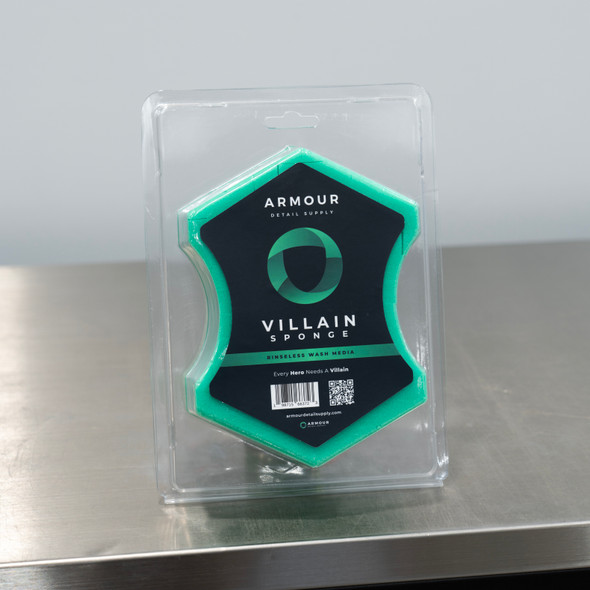 Armour Detail Supply Villain Sponge | Wash Sponge for Rinseless Wash Clean Garage
