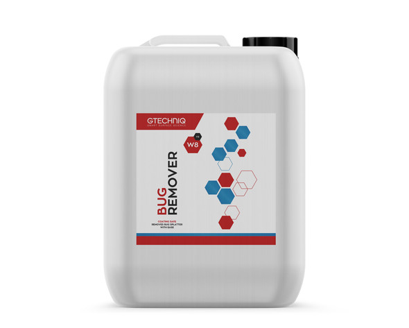 Gtechniq W8 Bug Remover 5 Liter | Insect Removal Spray V2 169oz | The Clean Garage