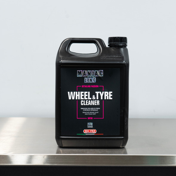 Maniac Line Wheel & Tire Cleaner 4.5 Liters | Concentrated 152oz | The Clean Garage