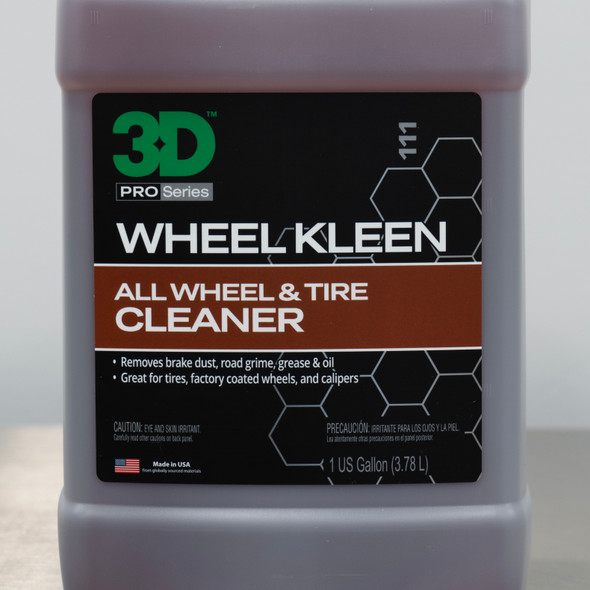 3D Wheel Kleen 1 Gallon | High Foaming Wheel and Tire Cleaner