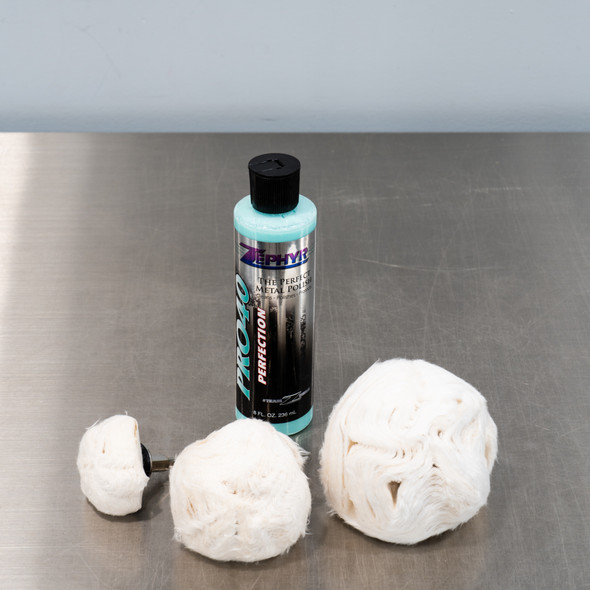 Zephyr Wheel Polishing Kit | 4 Metal Polishing Items