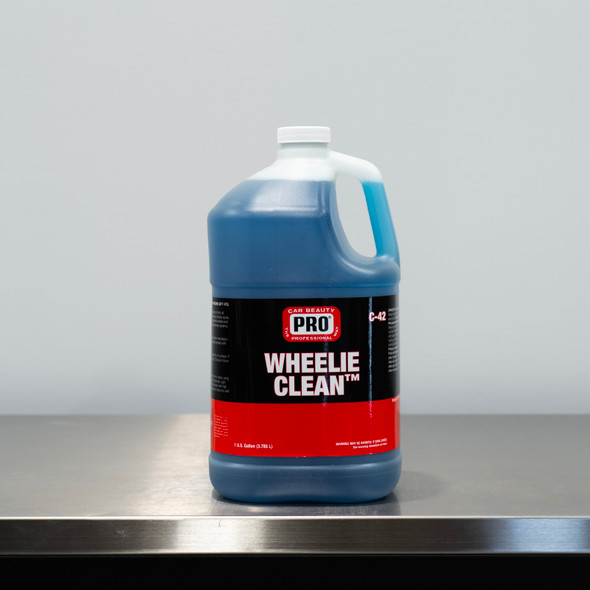 PRO Wheelie Clean 1 Gallon | Concentrated Non Acid Wheel Cleaner | Clean Garage