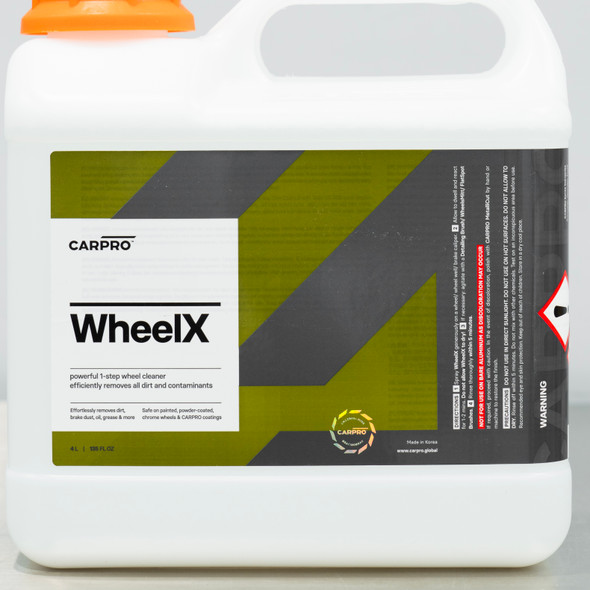 CarPro Wheel X 4 Liter | Powerful 1 Step Wheel Cleaner 1 Gallon