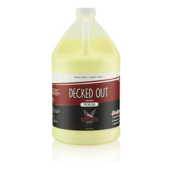 Shine Supply Decked Out 1 Gallon | Tire Shine Dressing