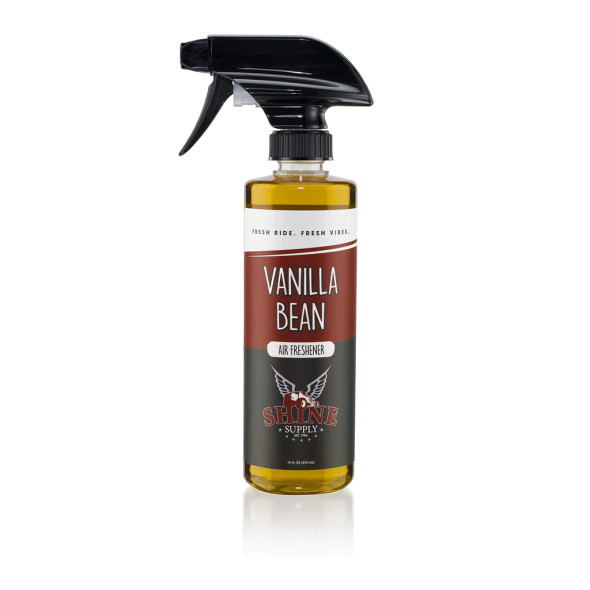 Shine Supply Vanilla Bean Air Freshener 16oz | Spray | The Clean Garage