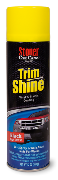 The Clean Garage Stoner Trim Shine 12oz Aerosol | Makes Faded Trim Look New
