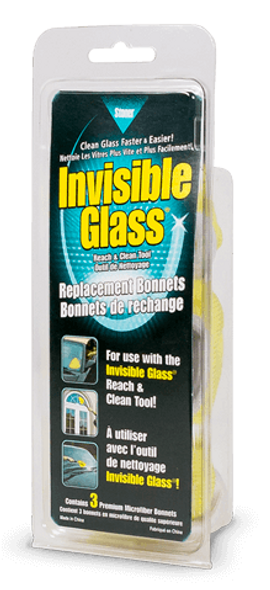 The Clean Garage Stoner Invisible Glass Reach & Clean Tool Replacement Bonnets | Set of 3