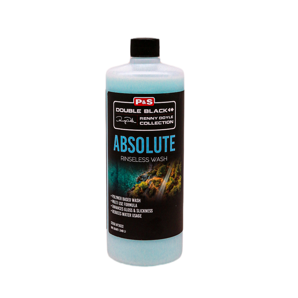 P&S Absolute Rinseless Wash 32oz | Double Black Collection | The Clean Garage