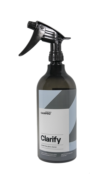 The Clean Garage CarPro Clarify 1 Liter | Streak Free Glass Cleaner 