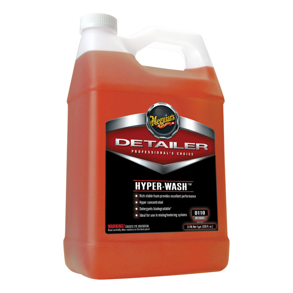 Meguiars D110 Hyper Wash 1 Gallon | Highy Concentrated Car Shampoo