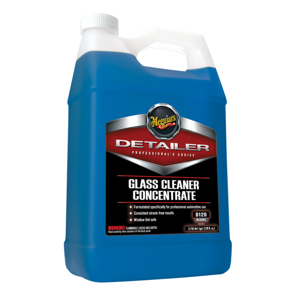 The Clean Garage Meguiars D120 Glass Cleaner 1 Gallon | Concentrated D12001